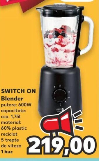 Kaufland Switch on blender 600w 1 buc Ofertă