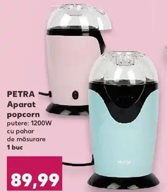 Petra aparat popcorn 1200w 1 buc