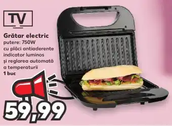 Kaufland Grătar electric 750w 1 buc Ofertă