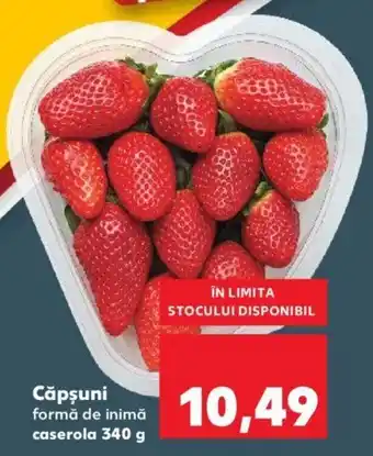 Kaufland Căpșuni caserola 340g Ofertă