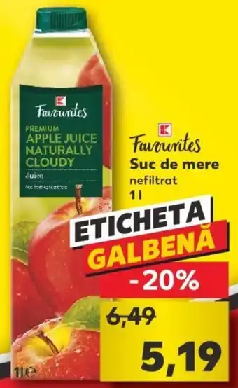 Kaufland Kaufland favourites suc de mere 1l Ofertă
