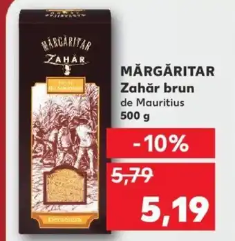 Kaufland Mărgăritar zahăr brun 500g Ofertă