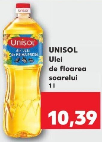 Kaufland Unisol ulei de floarea soarelui 1l Ofertă