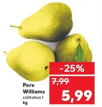 Kaufland Pere williams 1kg Ofertă