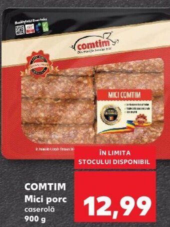 Kaufland Comtim mici porc 900g Ofertă