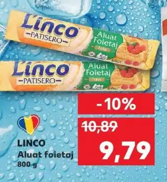 Kaufland Linco aluat foietaj 800g Ofertă