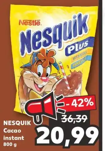 Kaufland Nestle nesquik cacao instant 800g Ofertă