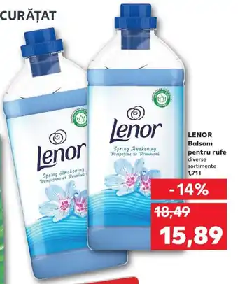 Kaufland Lenor balsam pentru rufe 1.71l Ofertă