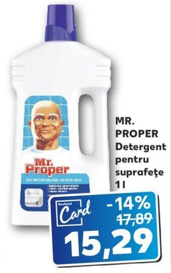 Kaufland Mr. Proper detergent pentru suprafețe 1l Ofertă