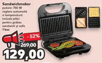 Kaufland Switch on sandwichmaker 1 buc Ofertă