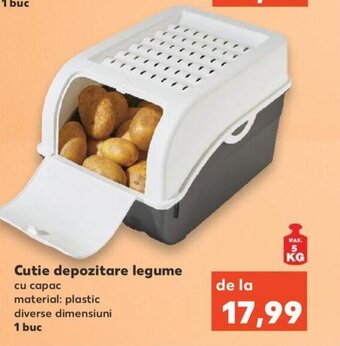 Kaufland Spice&soul cutie depozitare legume 1 buc Ofertă