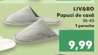 Kaufland Liv&bo papuci de casă 1 pereche Ofertă