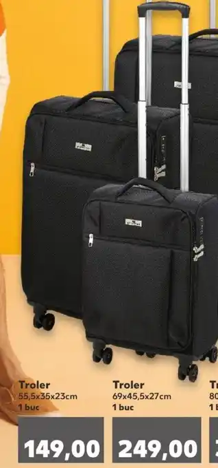 Kaufland Passenger troler 55.5 x 35 x 23 cm 1 buc Ofertă