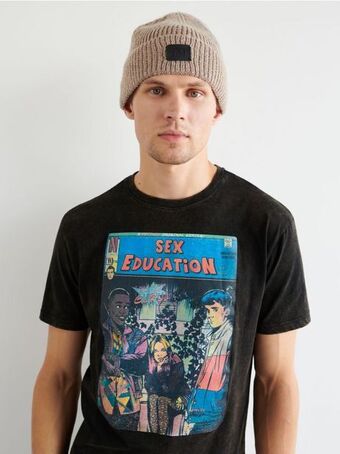 Sinsay Tricou cu mânecă lungă Ofertă