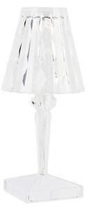 Lampa de masa transparenta cu led ip54 reincarcabila - cristal