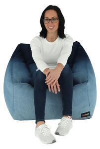 Favi Fotoliu puf karani (albastru). 1016366 Ofertă