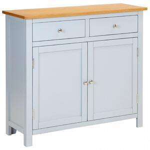 Servanta, 90 x 33,5 x 83 cm, lemn masiv de stejar - v288634v