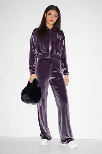 Clockhouse - pantaloni de trening din catifea