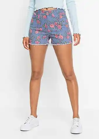 Pantaloni scurţi cu floricele