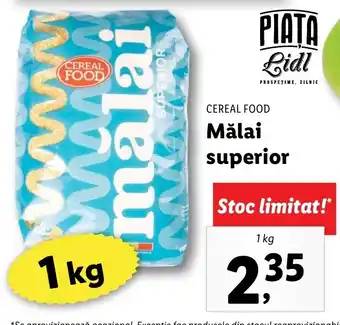 Lidl Cereal food mălai superior 1kg Ofertă