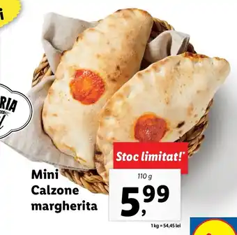 Lidl Lidl brutăria mini calzone margherita 110g Ofertă