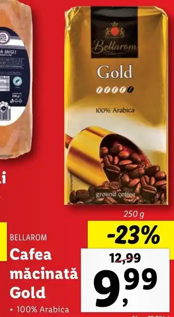 Lidl Bellarom cafea măcinată gold 250g Ofertă
