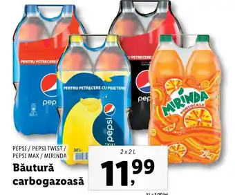 Lidl Pepsi băutură carbogazoasă 2 x 2l Ofertă