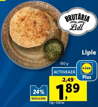 Lidl Lidl brutăria lipie 160g Ofertă