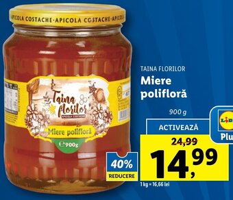 Lidl Taina florilor miere polifloră 900g Ofertă