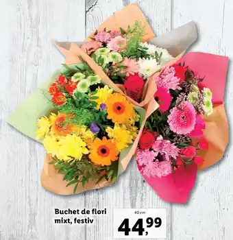 Lidl Lidl florăria buchet de flori mixt festiv 40cm Ofertă