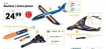 Lidl Playtive rachetă / avion planor 1 buc Ofertă