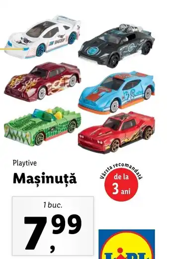 Lidl Playtive mașinuță 1 buc Ofertă