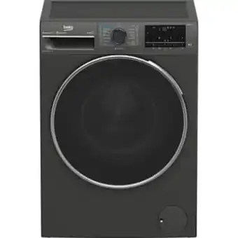 Masina de spalat rufe frontala cu uscator beko b5dft510447m, steamcure, 10/6 kg, 1400rpm, clasa c/d, gri inchis