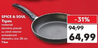 Kaufland Spice & soul tigaie 1 buc Ofertă