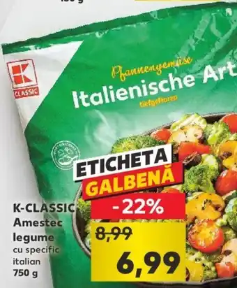 Kaufland Kaufland classic amestec legume 750g Ofertă