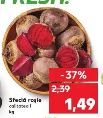 Kaufland Sfeclă roșie 1 kg Ofertă
