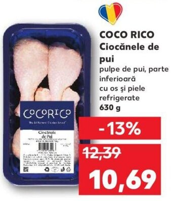 Kaufland Coco rico ciocănele de pui 630g Ofertă