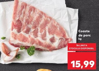 Kaufland Coaste de porc 1kg Ofertă