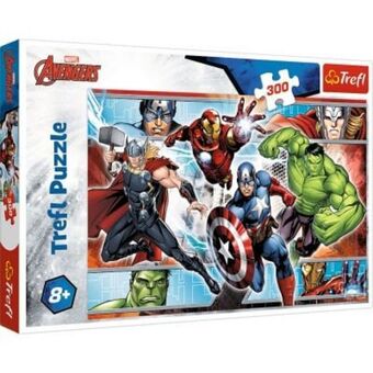 Puzzle 300 piese, trefl, the avengers