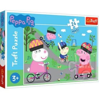 Puzzle trefl 24 maxi, ziua activa a peppei