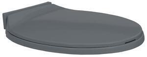 Favi Capac wc cu închidere silențioasă, gri, oval Ofertă