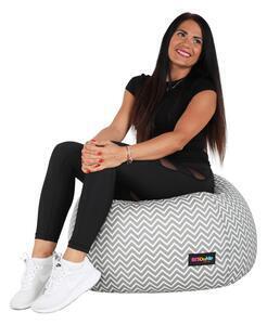 Fotoliu puf gomo (gri). 1020894