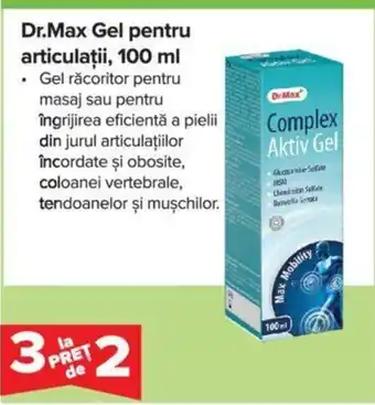 Dr.Max Dr.Max Gel pentru articulații, 100ml Ofertă