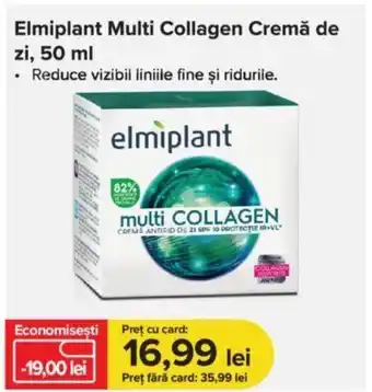 Elmiplant Multi Collagen Cremă de zi. 50 ml