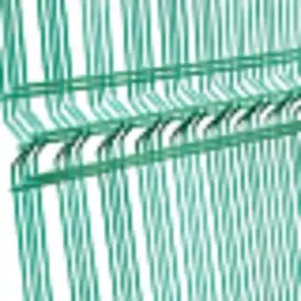 MatHaus Panou gard plastifiat zincat bordurat verde 4,2 x 2000 x 2500 mm Ofertă