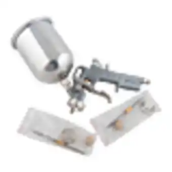 Pistol de vopsit pneumatic mtx, 1.2 mm, 1.5 mm, 1.8 mm, cupa sus, 1 l