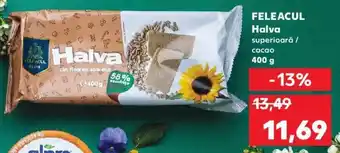 Kaufland Feleacul halva 400g Ofertă