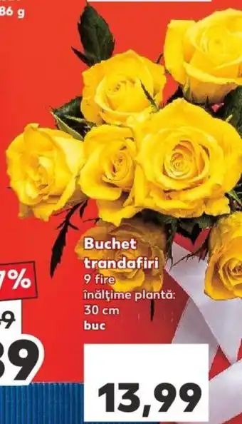 Kaufland Buchet trandafiri 1 buc Ofertă