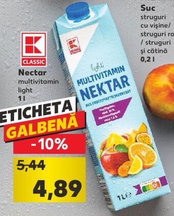 Kaufland Kaufland classic nectar 1l Ofertă