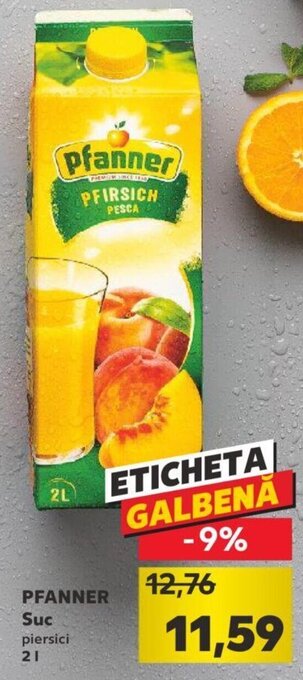 Kaufland Pfanner suc 2l Ofertă